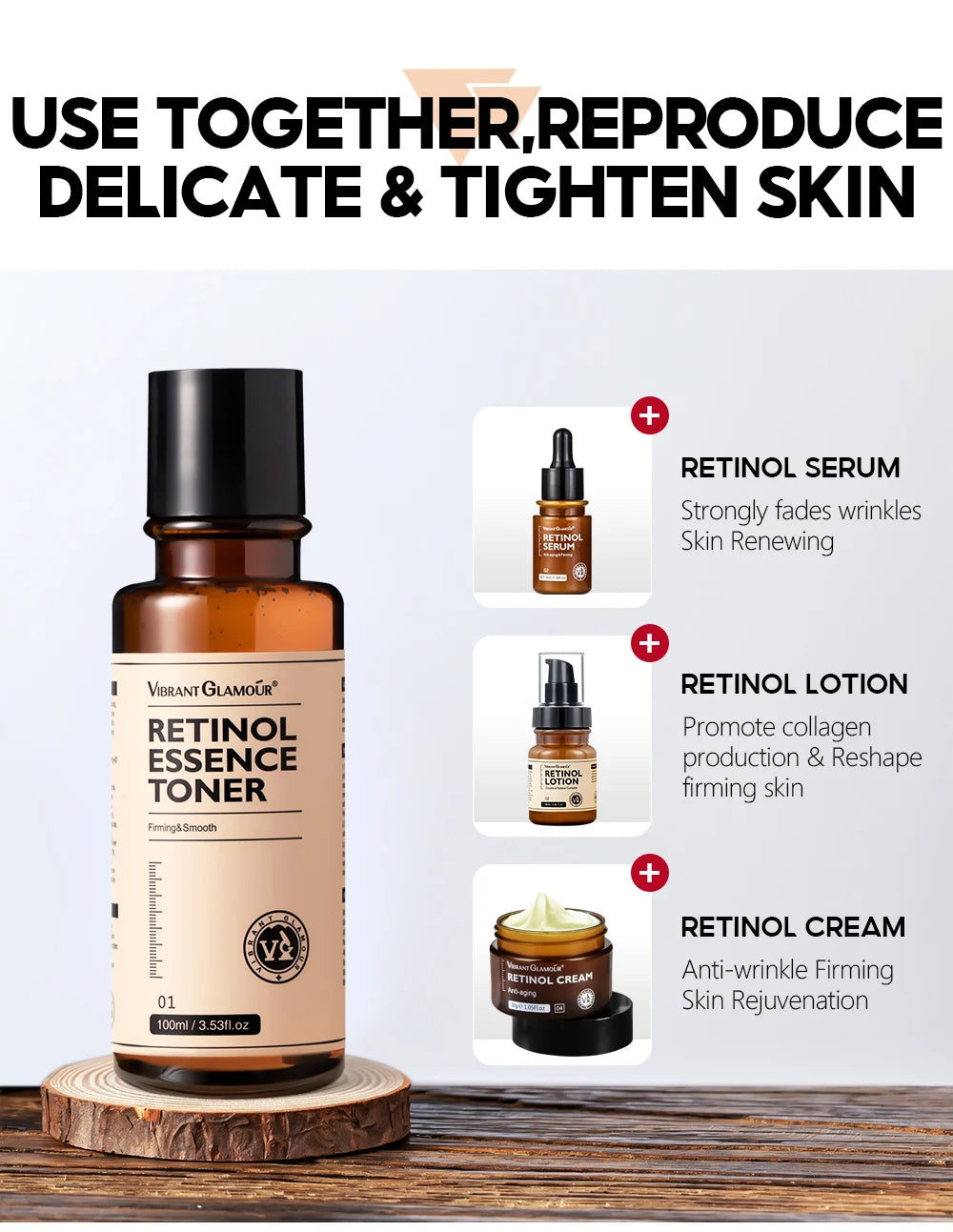 VIBRANT GLAMOUR Retinol Essence Toner