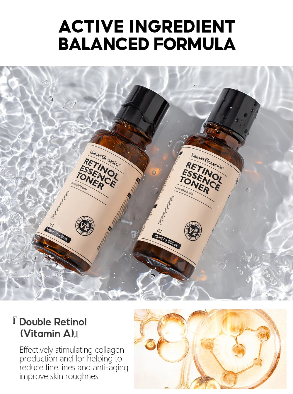 VIBRANT GLAMOUR Retinol Essence Toner