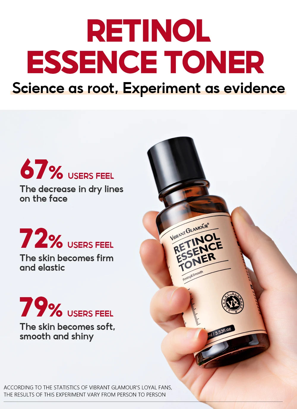 VIBRANT GLAMOUR Retinol Essence Toner