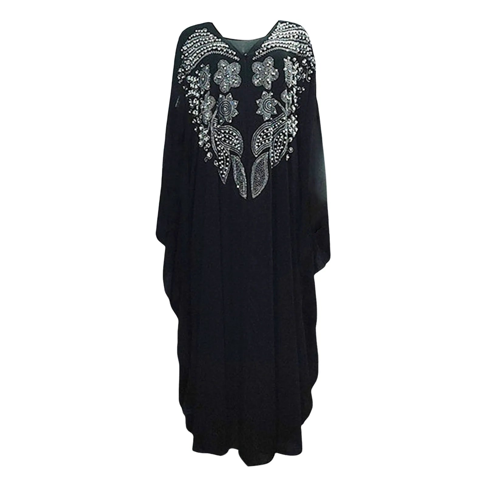 Women'S Sequined Vintage Muslim Dress
