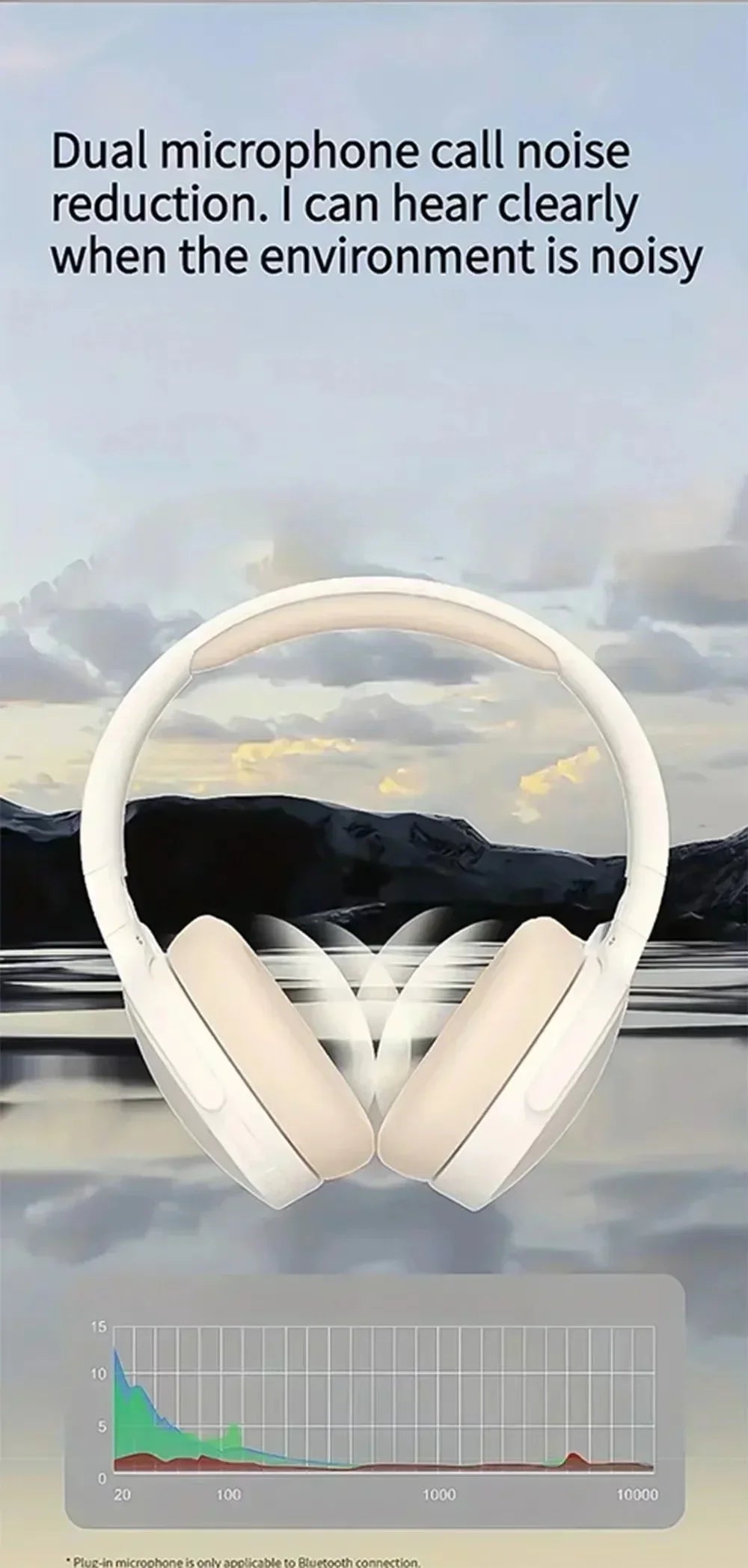Wireless Bluetooth Headphones Over Ear