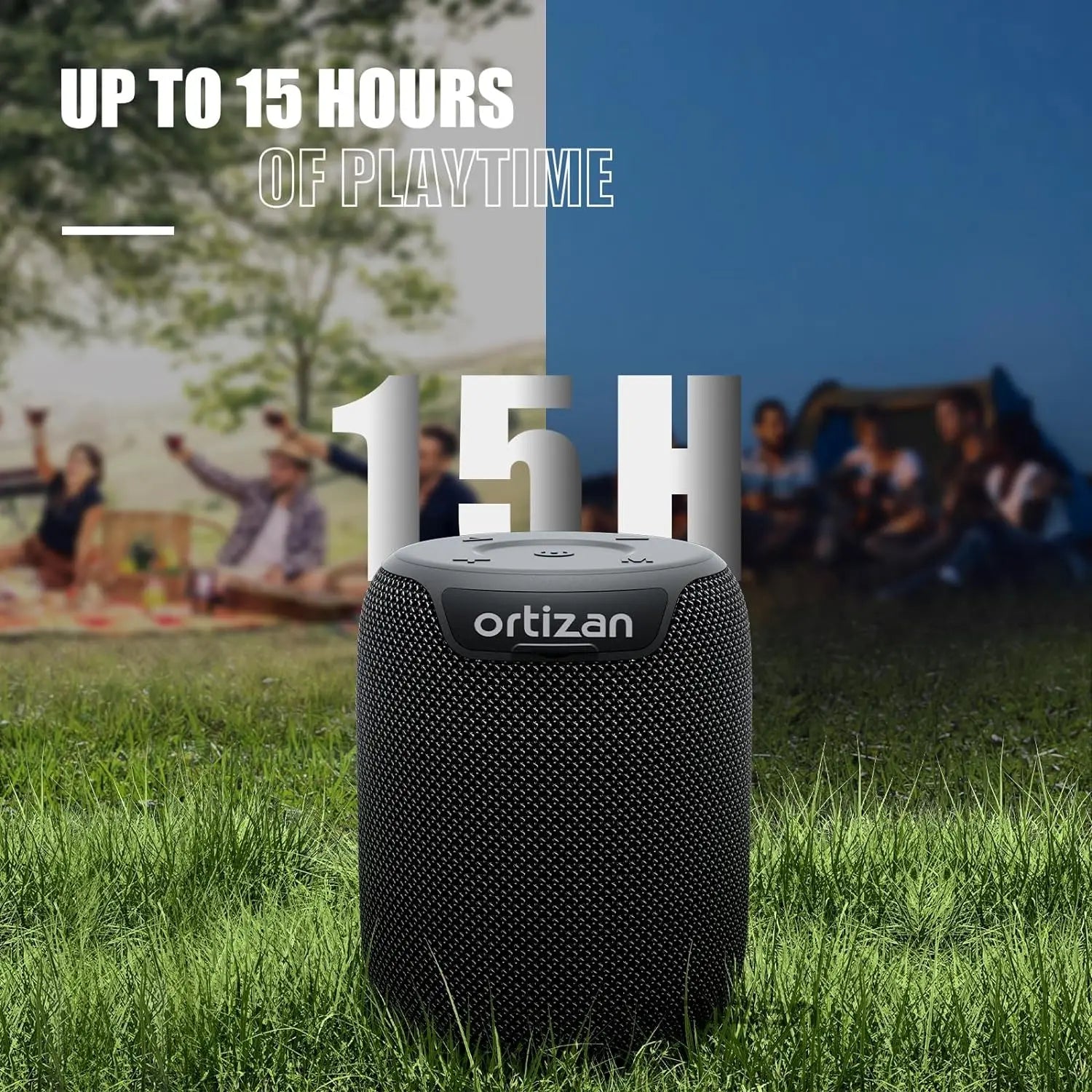 Ortizan Portable Bluetooth Speaker