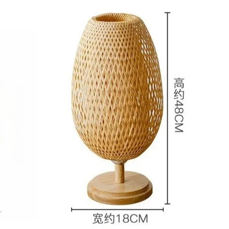Wooden Wind Small Vine Bar Desk Lamp