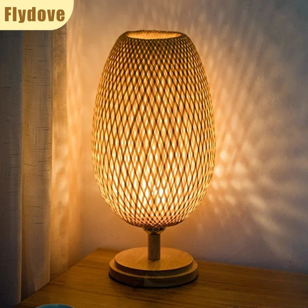 Wooden Wind Small Vine Bar Desk Lamp