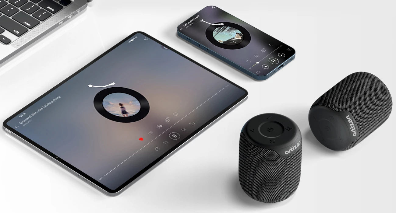 Ortizan Portable Bluetooth Speaker