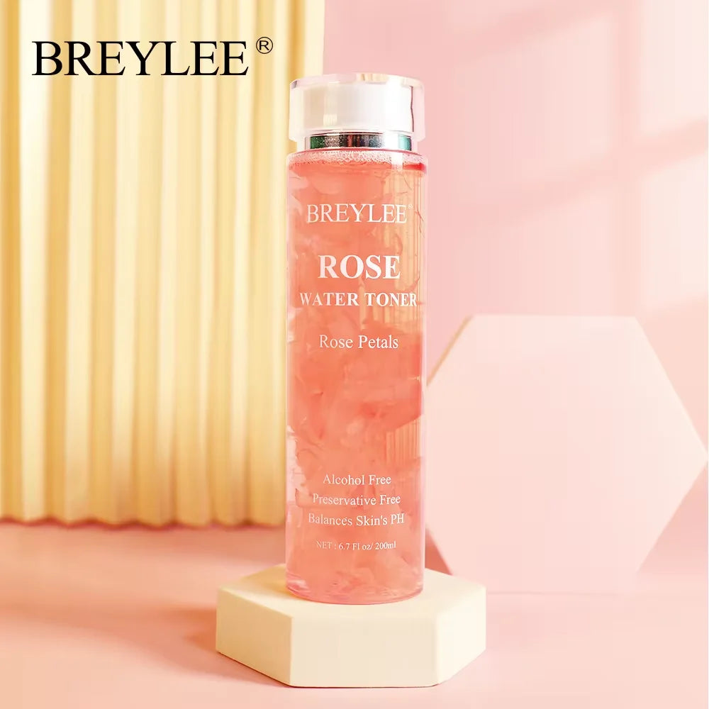BREYLEE Face Toner Natrual Moisturizing Rose Toner 200ml