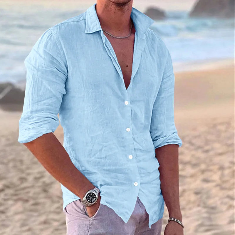 Men long-sleeved Shirt