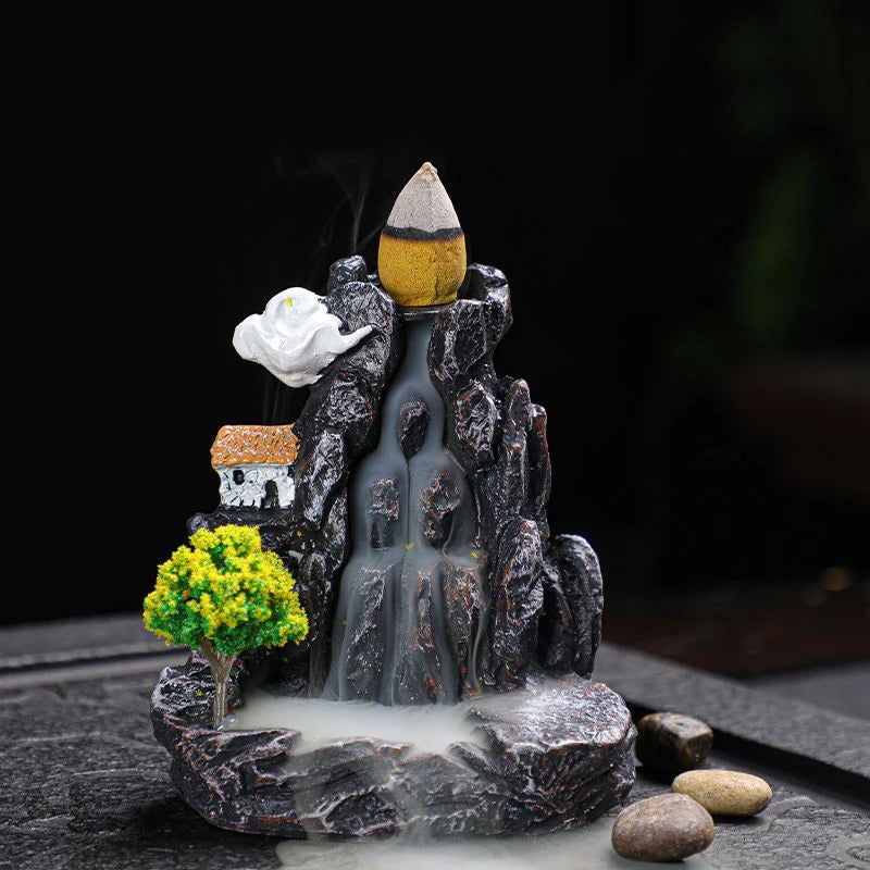 Backflow Incense Holder Waterfall Incense Burner