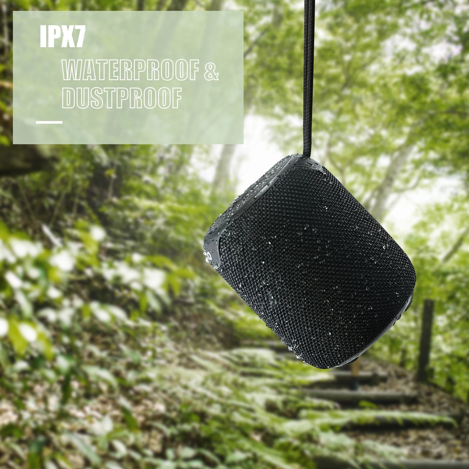 Ortizan Portable Bluetooth Speaker