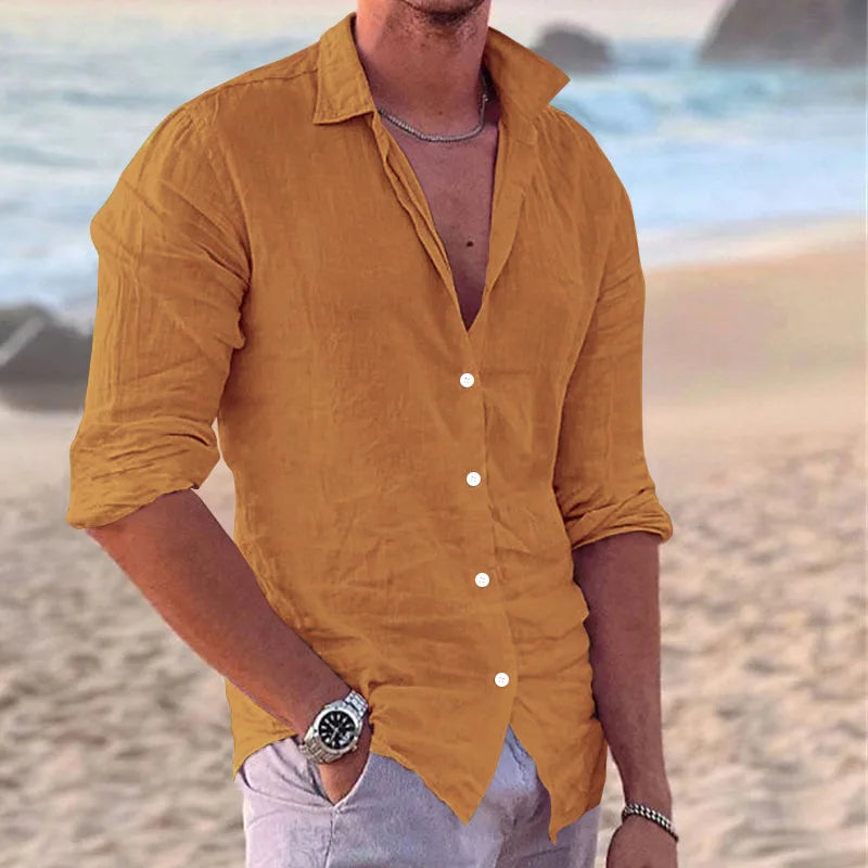 Men long-sleeved Shirt