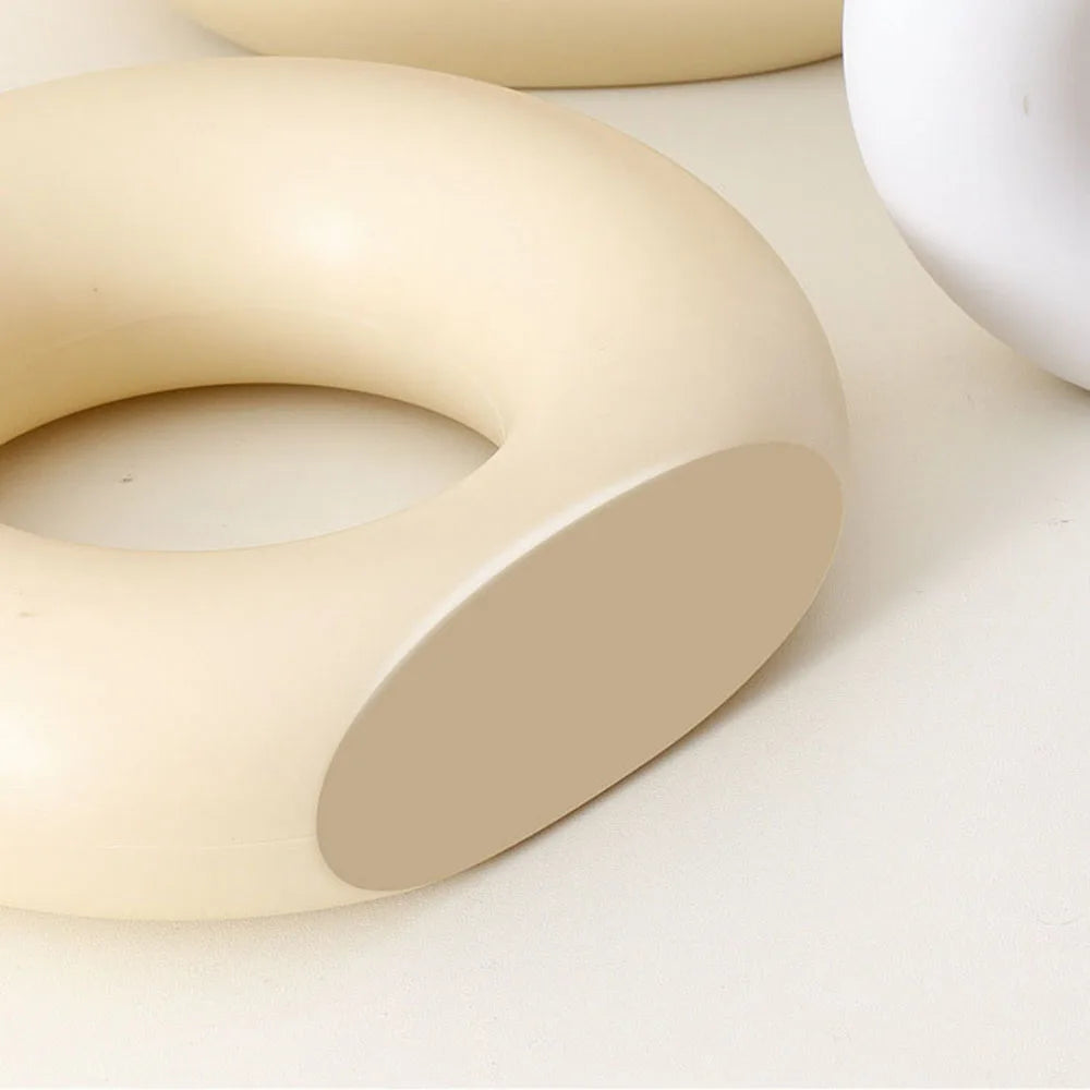 Circle Vase Living Room Decoration Donut Shape
