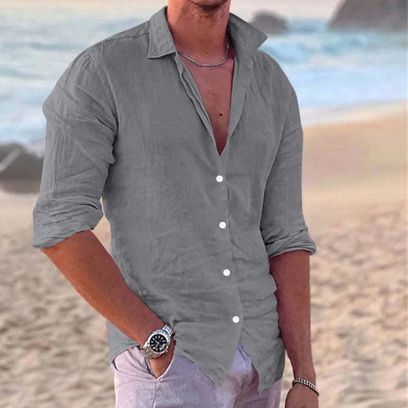 Men long-sleeved Shirt