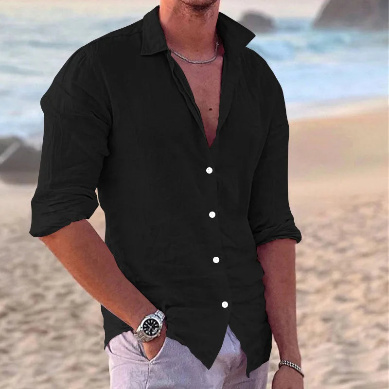 Men long-sleeved Shirt