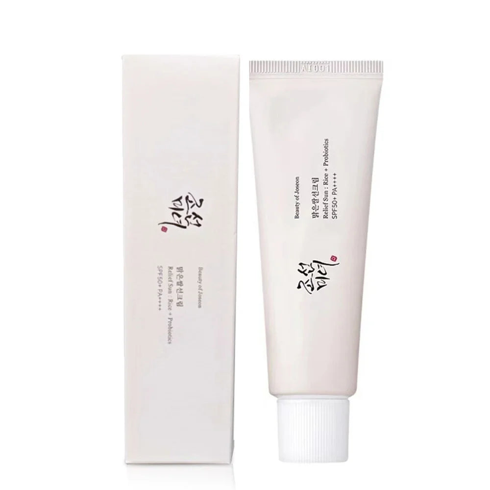 SPF50+ Sunscreen Korean Rice Probiotic Solar Blocker