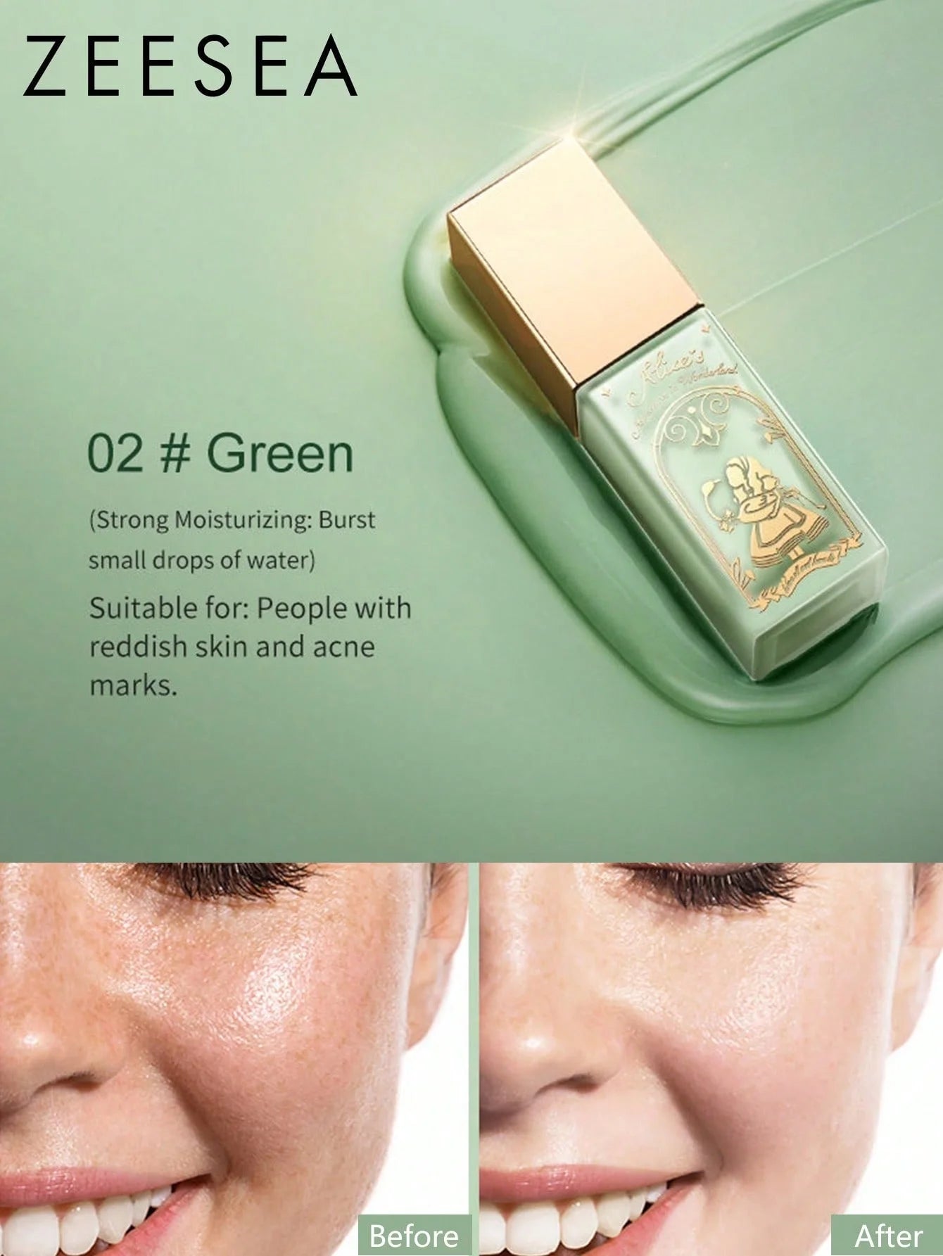 ZEESEA LIGHT FEATHER REPAIR CREAM MAKEUP