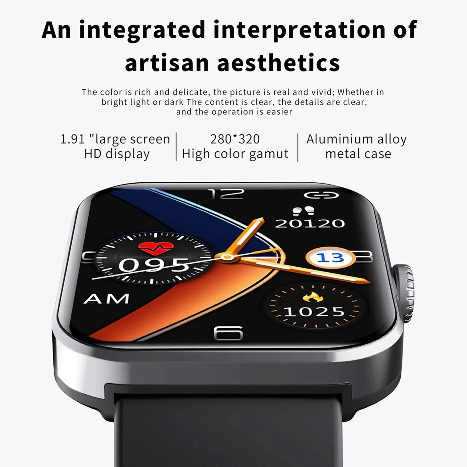 F57L Smart Watch Sleep Heart Rate Blood Pressure