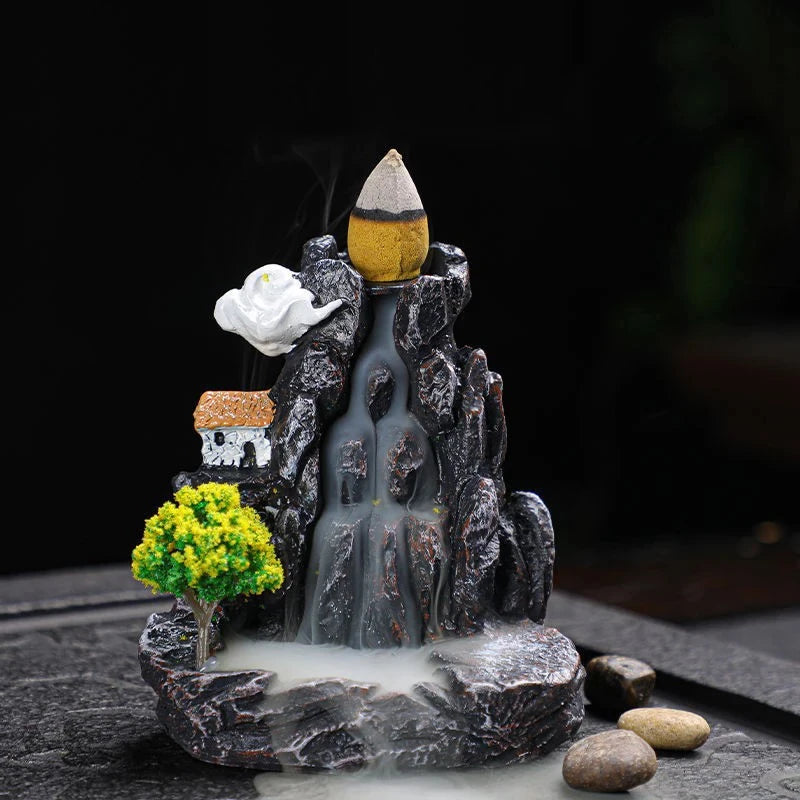 Backflow Incense Holder Waterfall Incense Burner