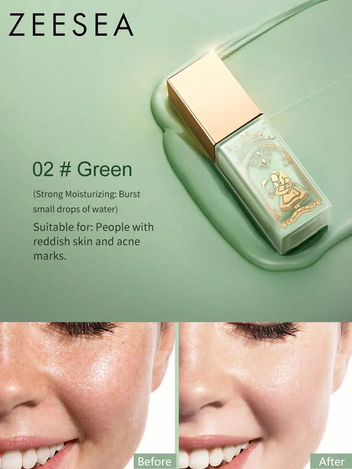 ZEESEA LIGHT FEATHER REPAIR CREAM MAKEUP