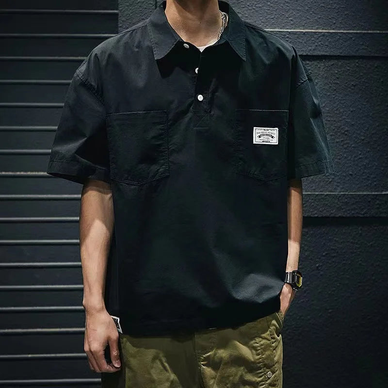 Korea American Casual Men's T-shirt