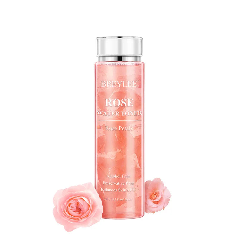 BREYLEE Face Toner Natrual Moisturizing Rose Toner 200ml