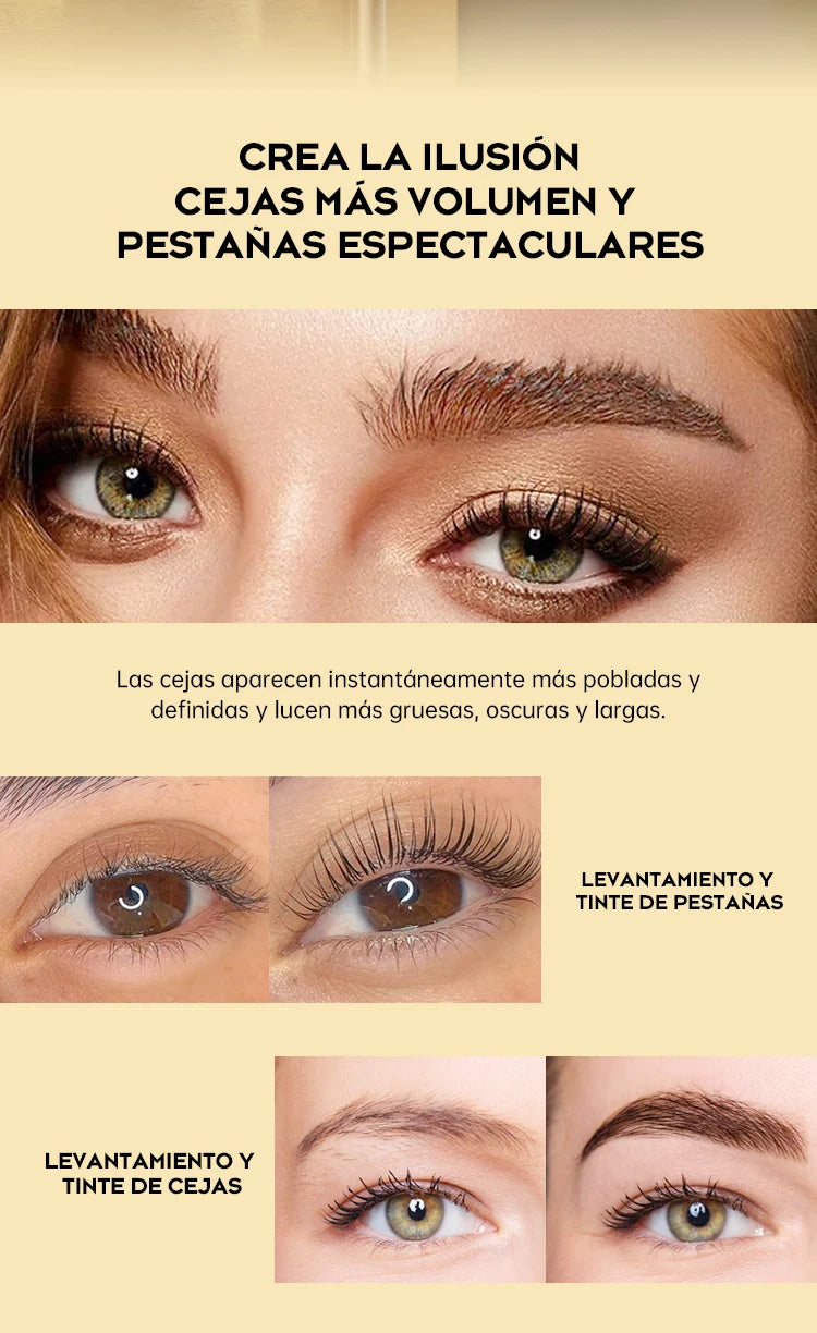Gollee Lash and Brow Curling Kit Natural Eyelash