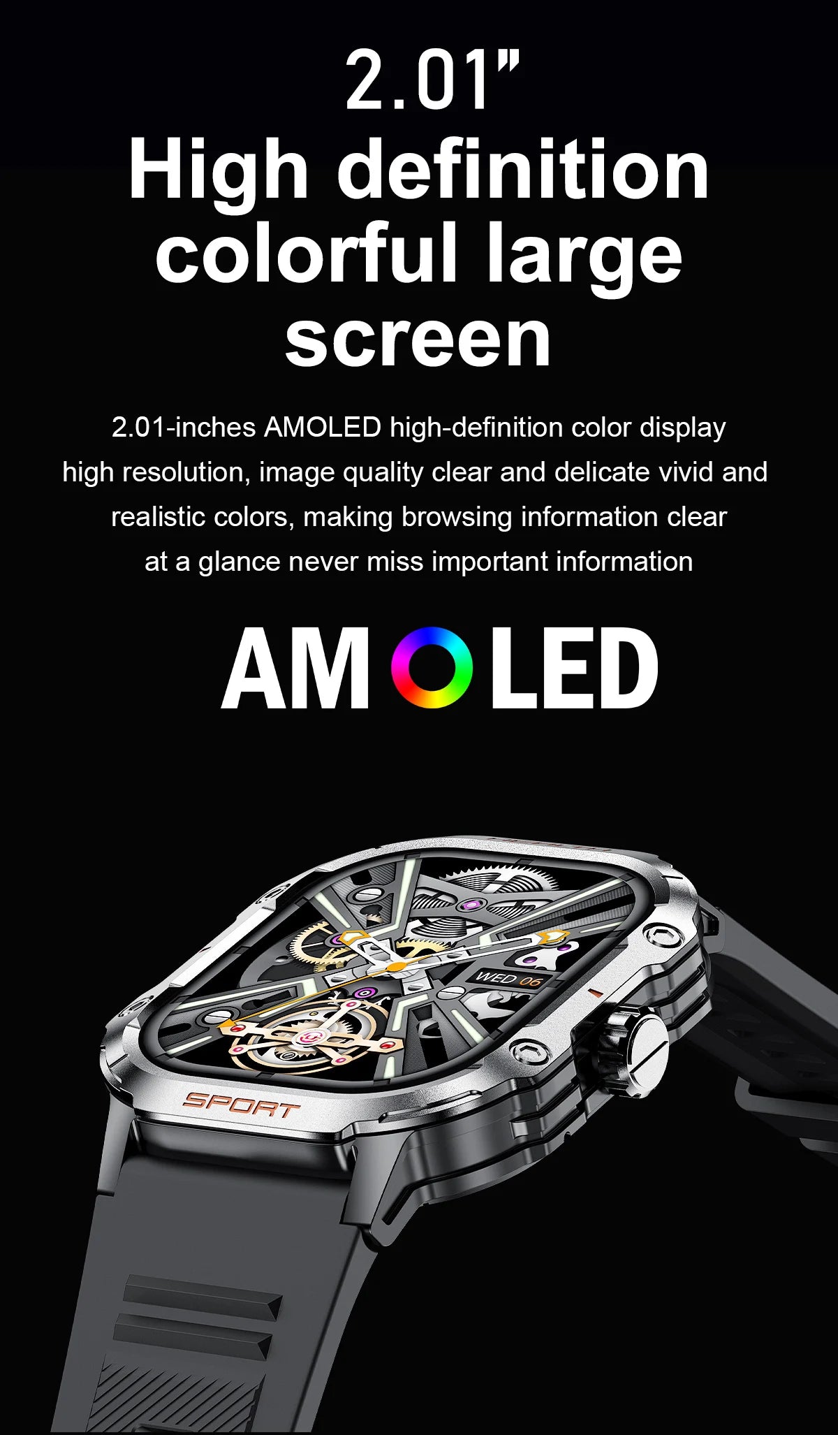 Smart Watch Male and Female Outdoor Sports