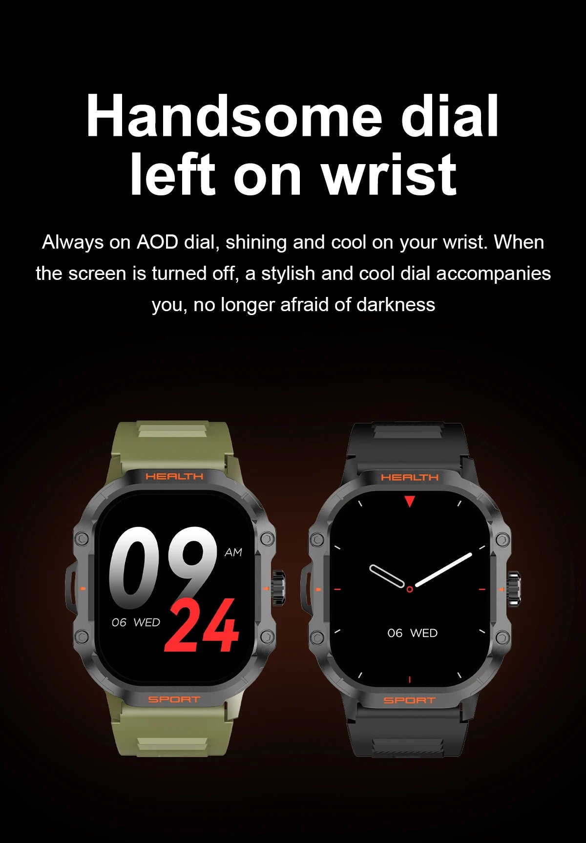 Smart Watch Male and Female Outdoor Sports