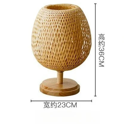 Wooden Wind Small Vine Bar Desk Lamp