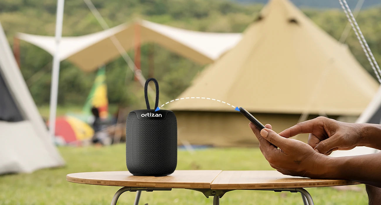 Ortizan Portable Bluetooth Speaker