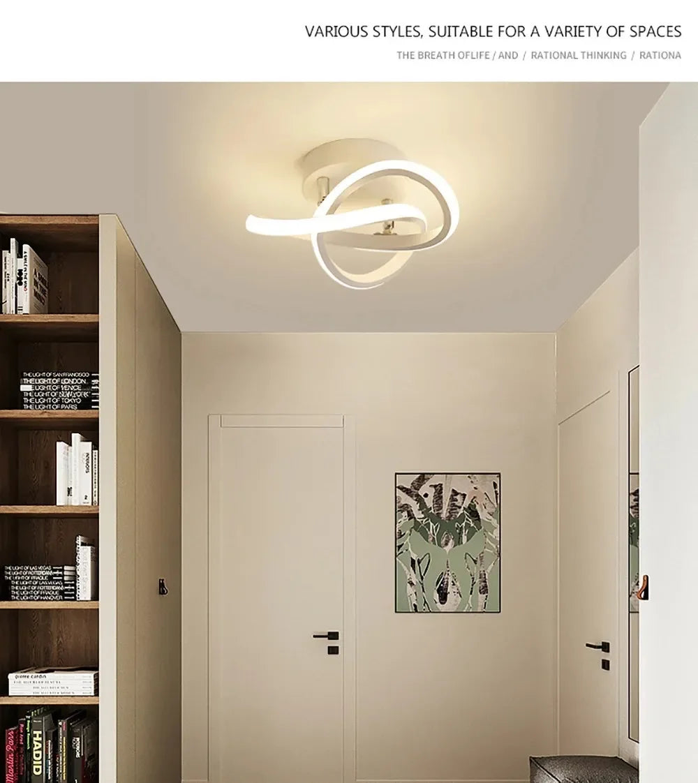 Nordic Minimalist LED Strip Corridor Ceiling Light