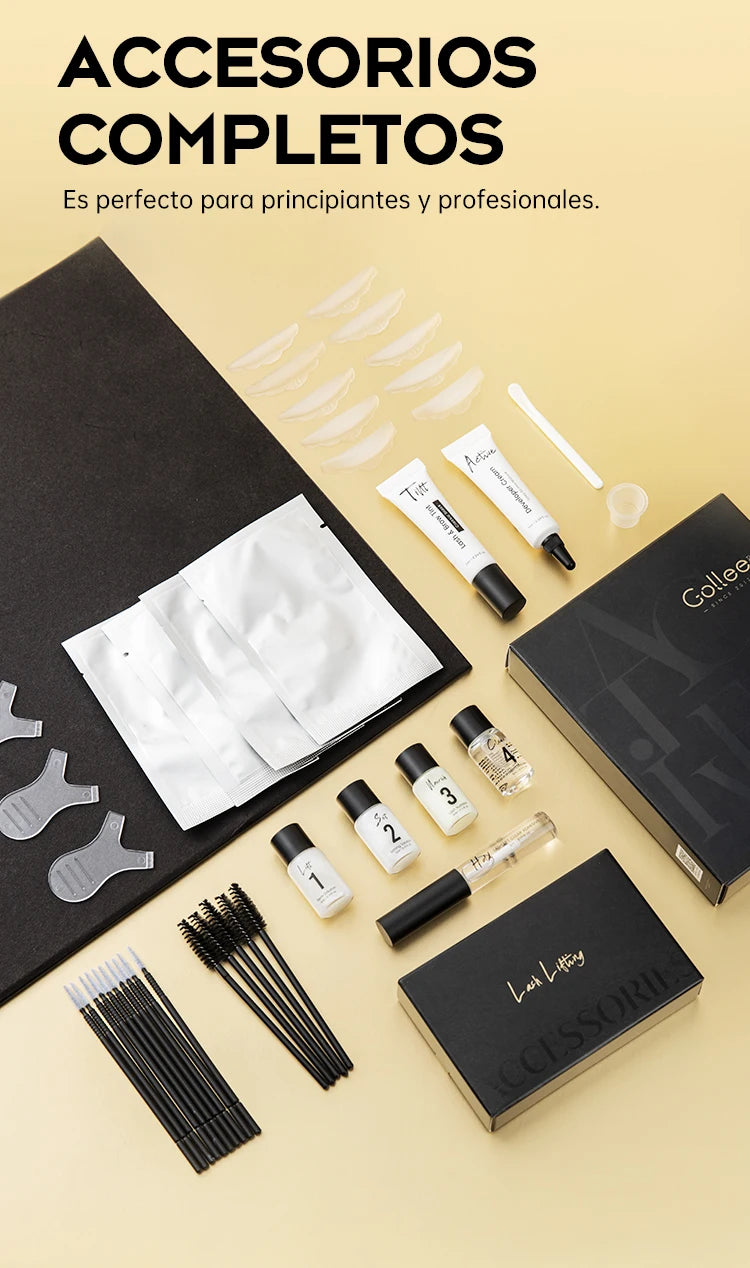 Gollee Lash and Brow Curling Kit Natural Eyelash