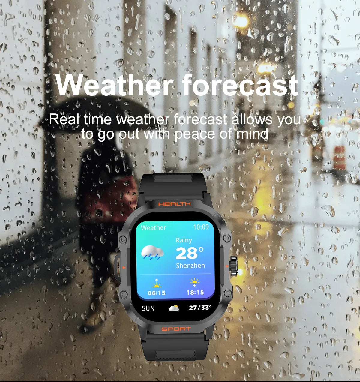 Smart Watch Male and Female Outdoor Sports