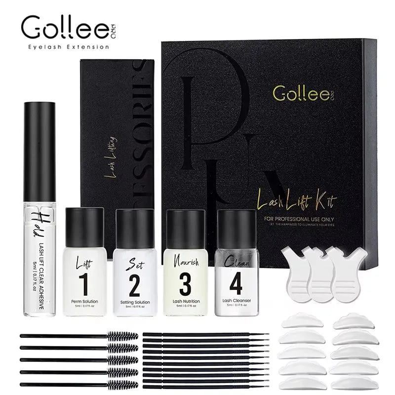 Gollee Lash and Brow Curling Kit Natural Eyelash