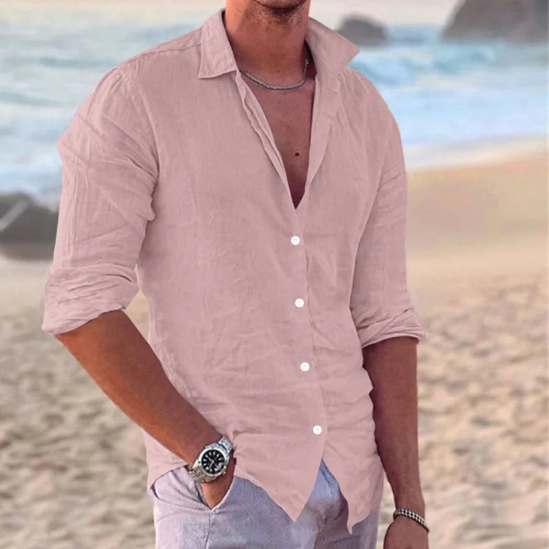 Men long-sleeved Shirt