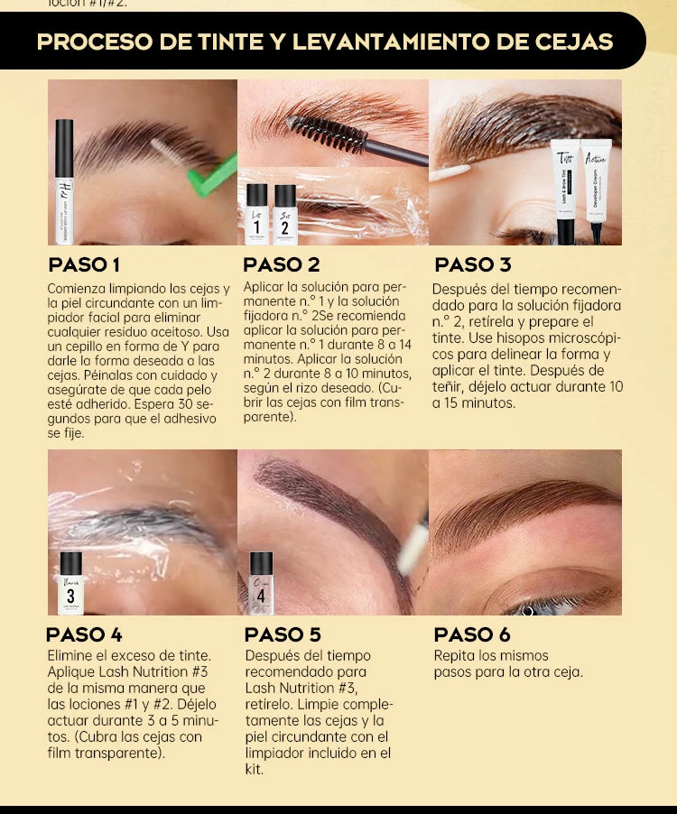 Gollee Lash and Brow Curling Kit Natural Eyelash