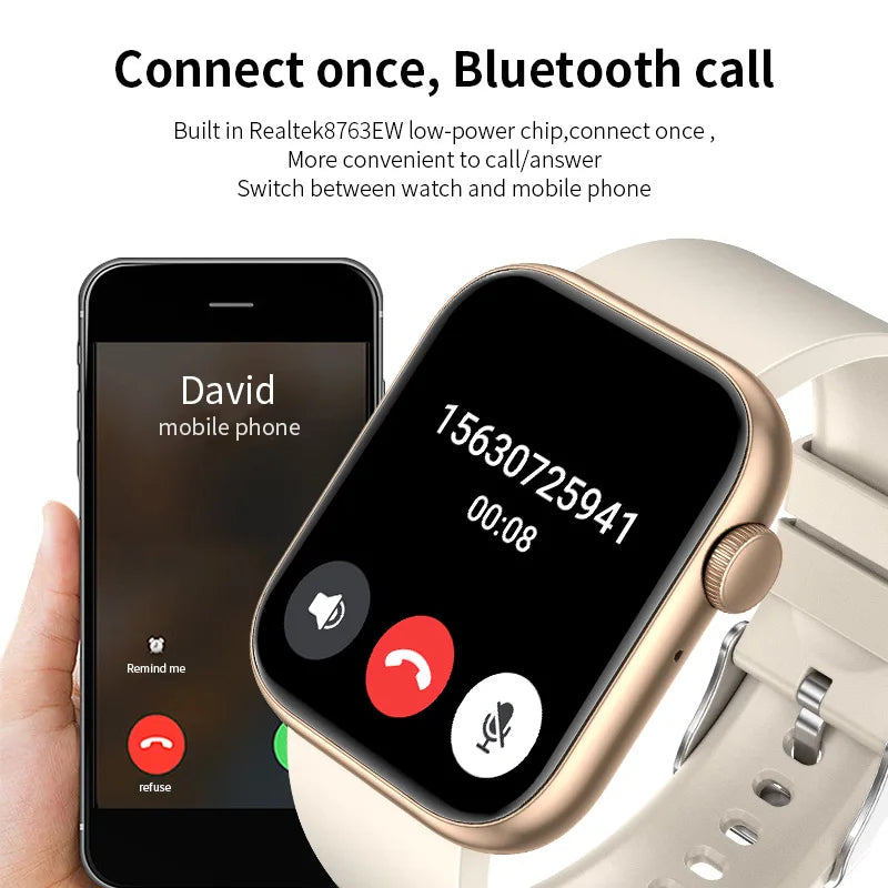 Bluetooth Calls Men Women Smartwatches