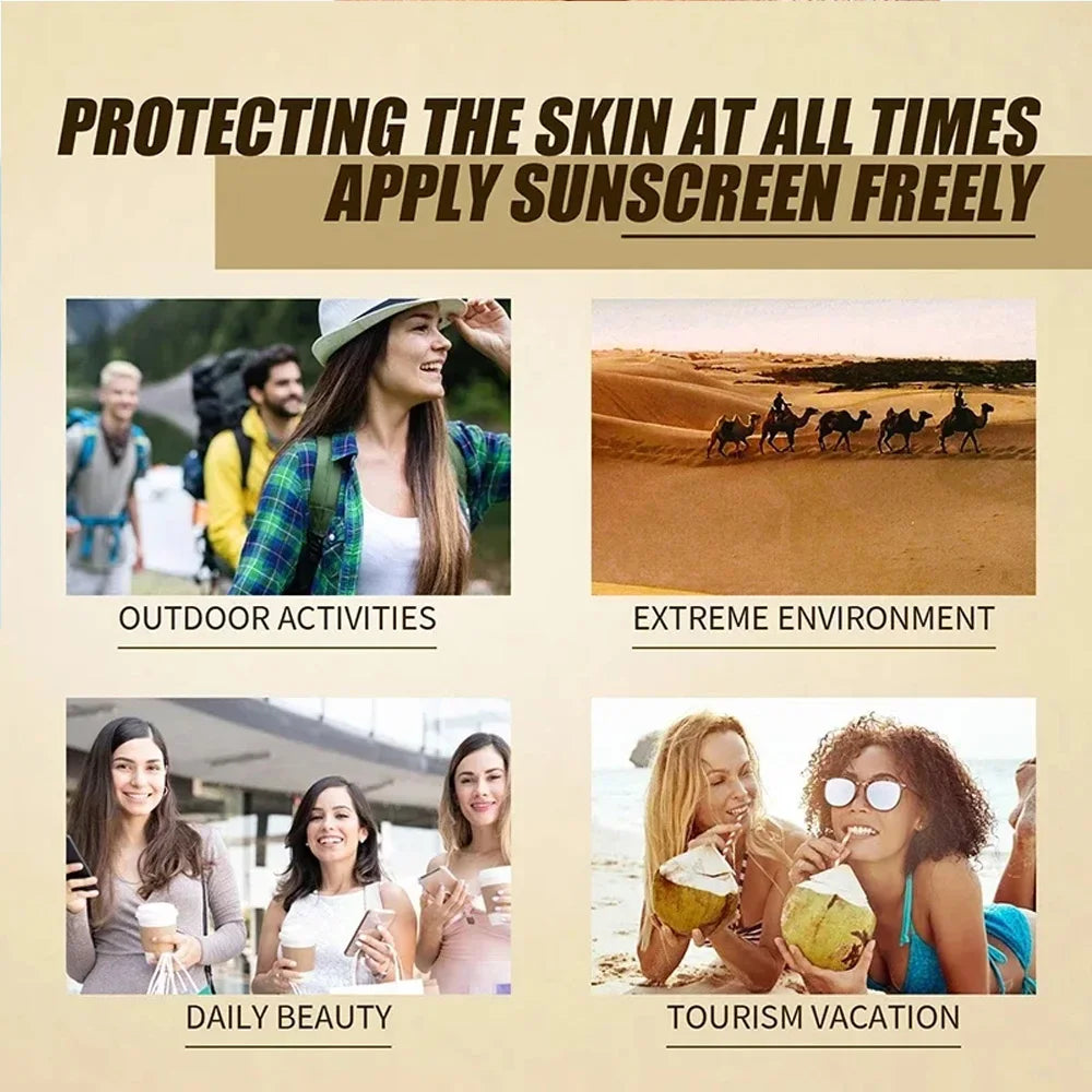 SPF50+ Sunscreen Korean Rice Probiotic Solar Blocker