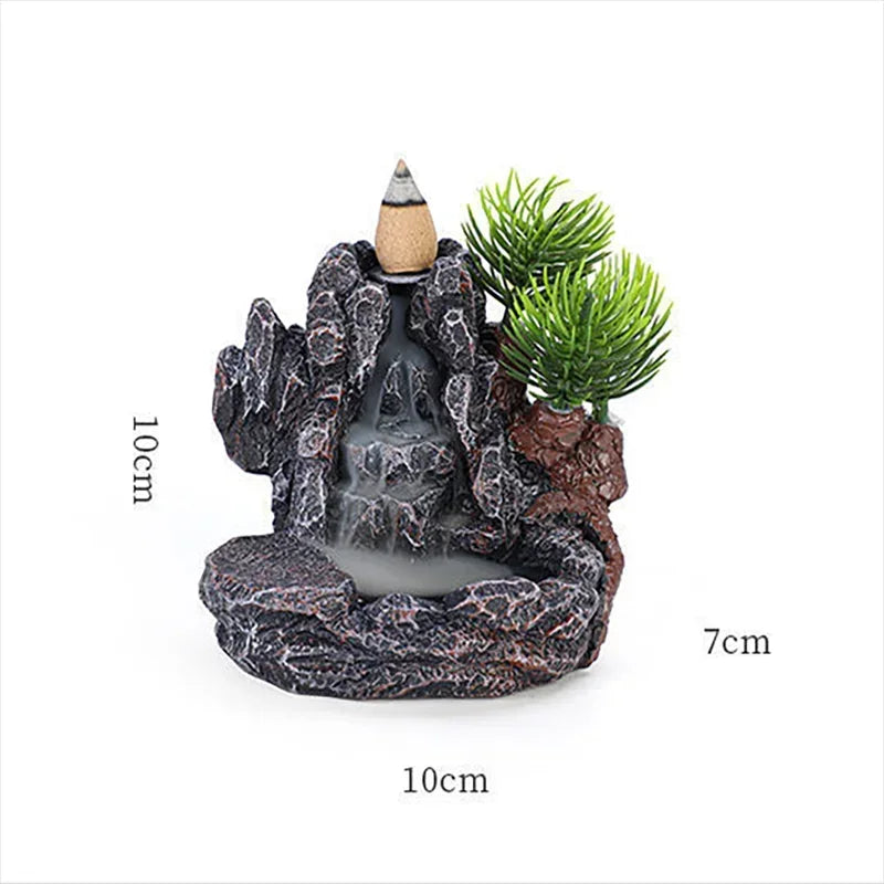 Backflow Incense Holder Waterfall Incense Burner