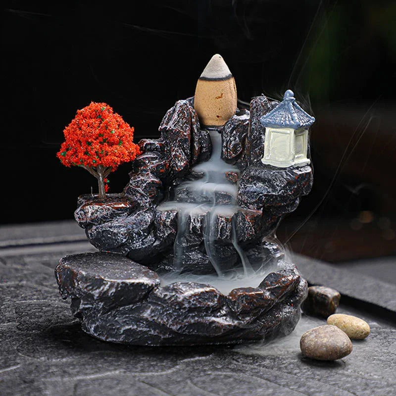 Backflow Incense Holder Waterfall Incense Burner