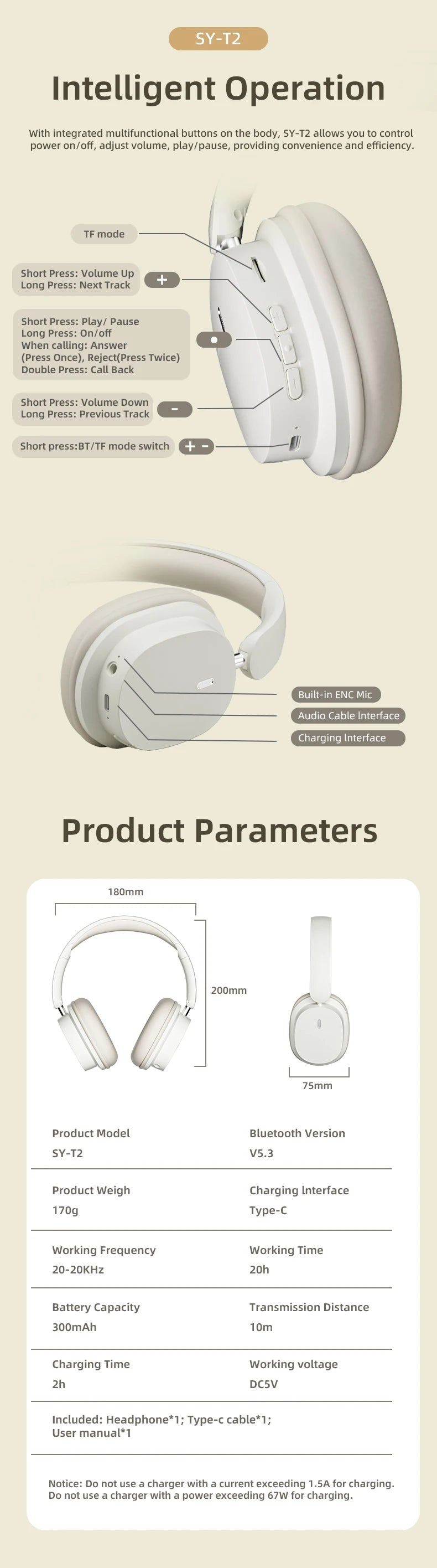 Xiaomi Mijia Wireless Headphone