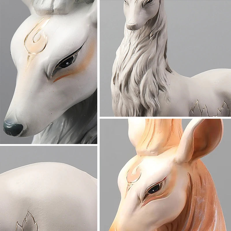 35cm High End Deer Statue Reindeer