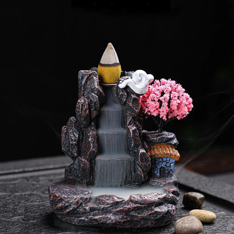 Backflow Incense Holder Waterfall Incense Burner