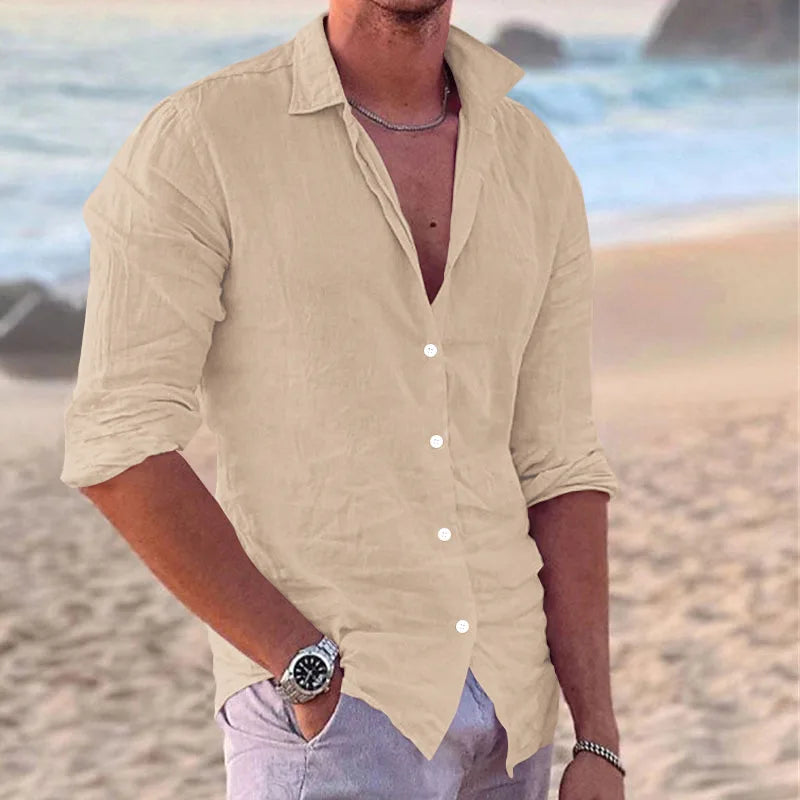 Men long-sleeved Shirt